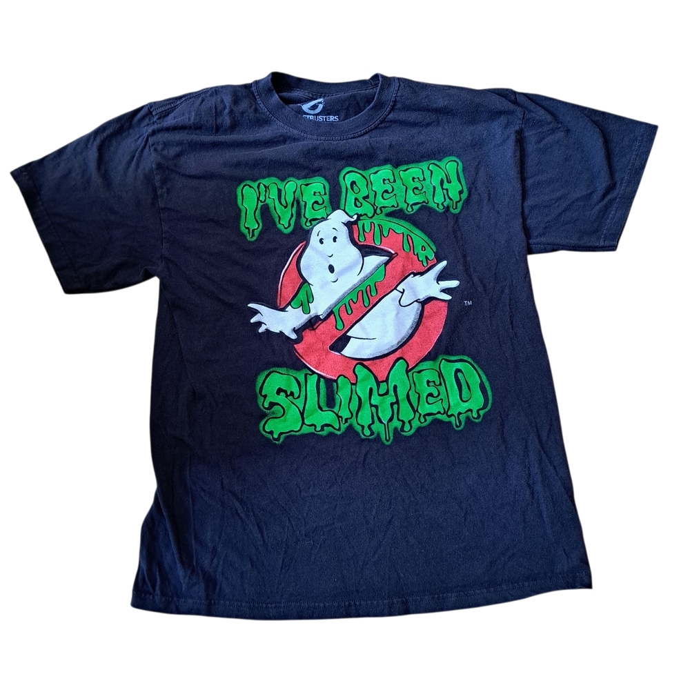 Ghostbusters “I’ve Been Slimed” Graphic Tee | Black | Size M | 2011 Columbia Pic